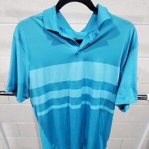 Nike Vapor Stripe Dri Fit Golf Polo Size M